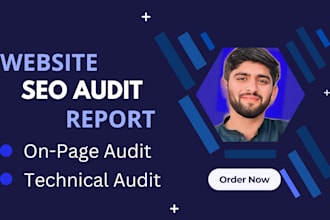 provide hand written website audit SEO report and ranking plan