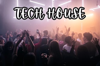be your topline tech house, techno, edm, afro deep house ghost music producer