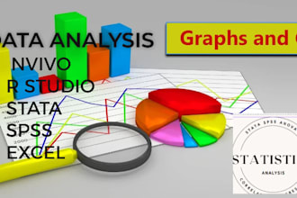 do data analysis in excel, nvivo, r studio, stata, spss