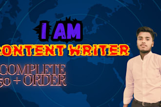 write a professional copy writing and research on article