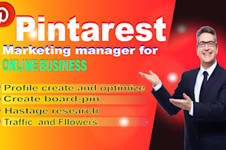 create pin board with SEO pinterest marketing manager