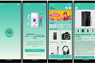 develop native android app in java and hybrid app in flutter