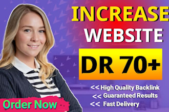 increase dr ahrefs domain rating DR 70 plus