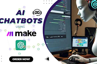 build a custom ai chatbot for your business with make automation