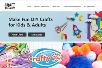 design art and craft shopify store homemade craft store art and craft website