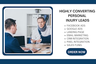 personal injury leads car accident leads law firm immigration attorney leads