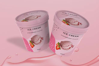 do professional 3d rendering and 3d product mockups for you