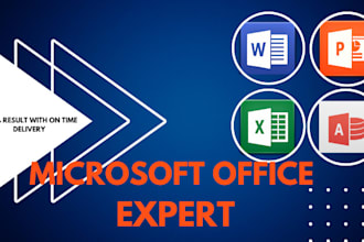 do your microsoft office projects