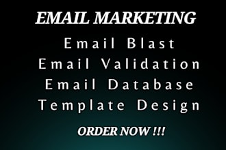 send bulk emails, email marketing service and design template