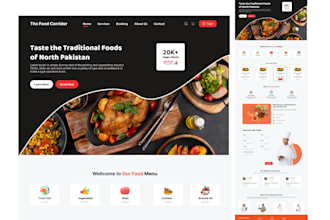 create appealing figma website and saas landing page