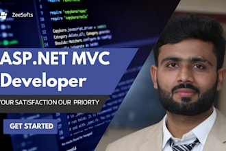 develope and customize asp dot net or asp dot net mvc web application