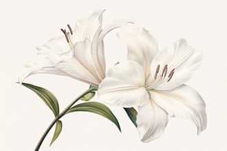 create a botanical watercolor illustration