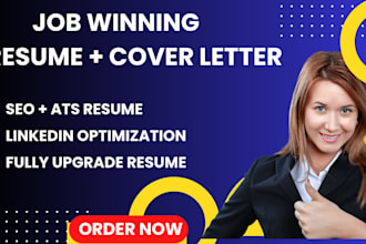 professional ats resume writing, rewriting, CV, cover letter, linkedin