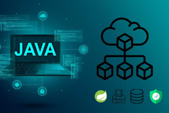develop java spring boot rest apis and applications