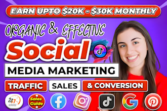 do social media marketing for etsy,affiliate,amazon,clickbank to boost sales