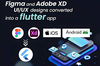 do mobile app development, ios android app developer, convert figma to flutter