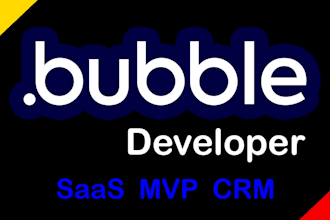 make your bubble website or app in bubble io