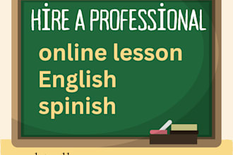 teach you english, spanish, germany, spanish, arabic, french online lesson