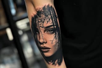 create attractive realism and full sleeve tattoo designs