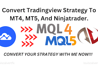 code and convert tradingview pine script to mt4 and ninjatrader
