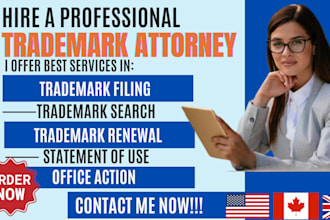 do trademark search and registration as your legal trademark attorney