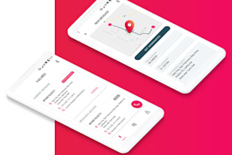 develop car tracking app, tracking app, geolocating app and face scanning app