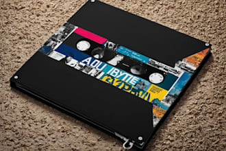 design custom album cover art, mixtape or single cover