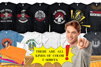 do typography, vintage custom graphic trendy t shirt design