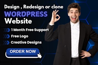 build , revamp , duplicate or redesign wordpress website