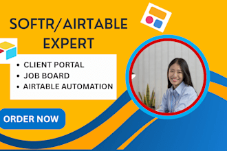 build softr client portal with airtable database softr website softr