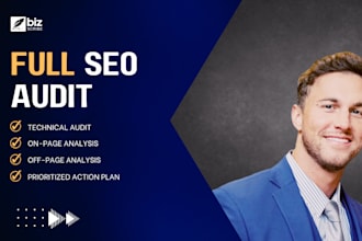 provide a full SEO audit with prioritized recommendations