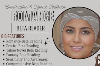 be your romance beta reader, erotica, taboo novel reader, fantasy beta reader