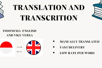 translate any article, indonesia to english or vice versa