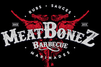 do restaurant and BBQ rub logo bold or flavorful branding