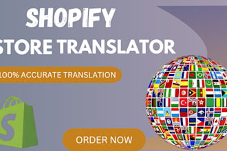manually translate your complete shopify store