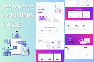 build responsive react websites and single page applications