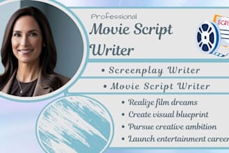 ghostwrite movie script screenplay feature film series tv series screenwriting