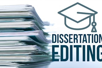 proofread, edit and optimize your dissertation
