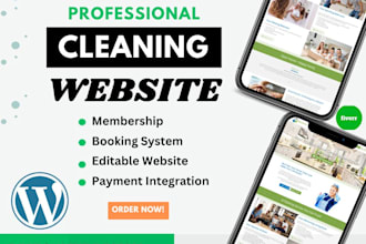 house cleaning website, office cleaning web, cleaning service, booking koala