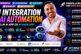 do ai integration or ai automation for llm ai app