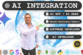 do ai integration or automation for llm ai app or ai saas