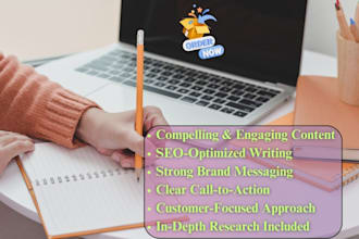 be your professional copywriter for engaging content