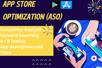 create app descriptions and titles based on aso research