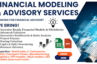 do dynamic financial modeling and business valuation
