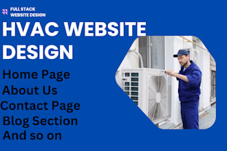 do website for hvac landing page pop ups work flow funnel