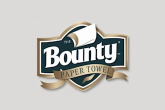 design paper towel business brand logo