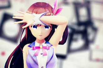 create, edit, fix or rigging any 3d model, including mmd and vrchat