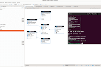 create erd models, relational diagrams, and sql queries