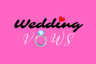write amazing wedding vows