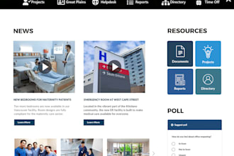 do responsive extranet website, sharepoint intranet for your organization